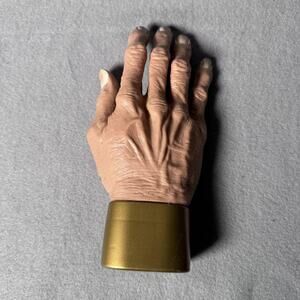 Vintage 1999 Take One Animated Moving Hand Prop Halloween Decor L.J. Liff 9" Toy